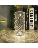 Диамантена LED лампа с 3D ефект с USB